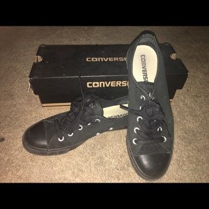 Women’s Dainty OX Black Converse